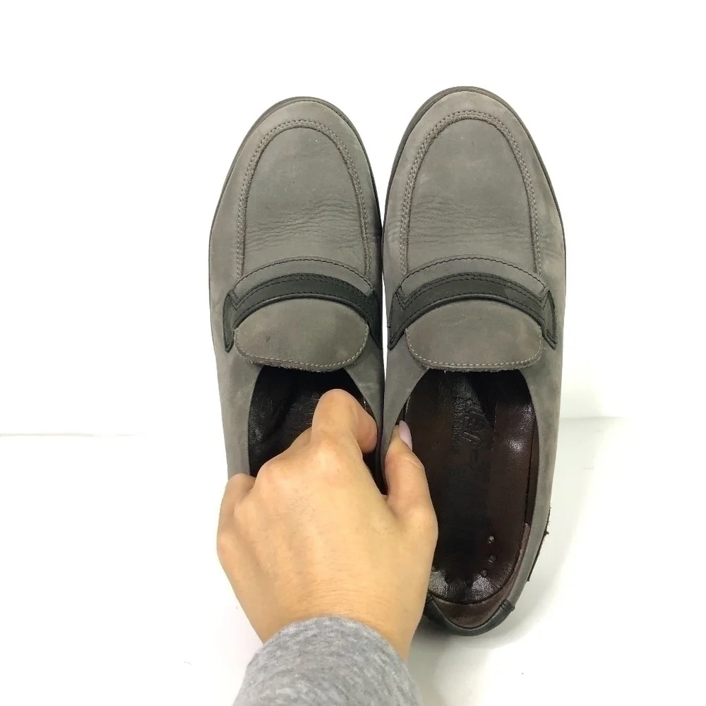 Mephisto Grey Green GWENN Loafer - Picture 5 of 8